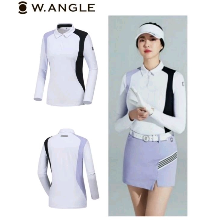 [KRB]⛳️現貨/韓國 w.angle golf女性高爾夫長袖休閒上衣