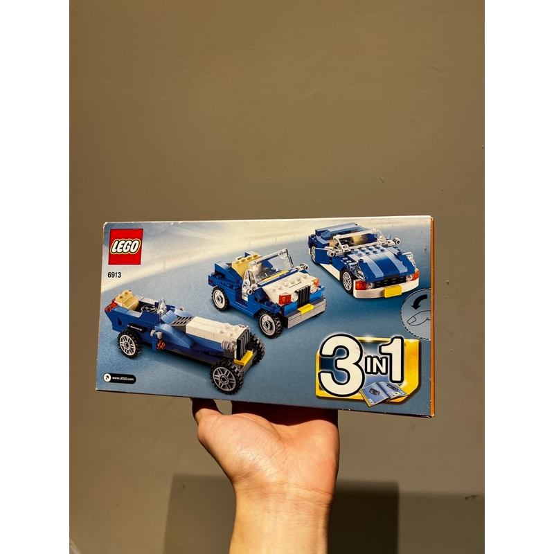 ❗️全新閒置❗️ LEGO 汽車系列 6913 樂高 積木 玩具 三合一 6-12歲