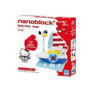 [玩樂高手附發票] 河田積木 nanoblock 積木 PK-002 Hello Kitty 遊艇 絕版