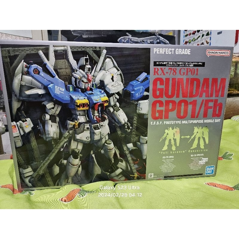 現貨 萬代PG 1/60 Gundam RX-78 GP01/FB 鋼彈0083 星塵作戰回憶錄 GP01 RX78