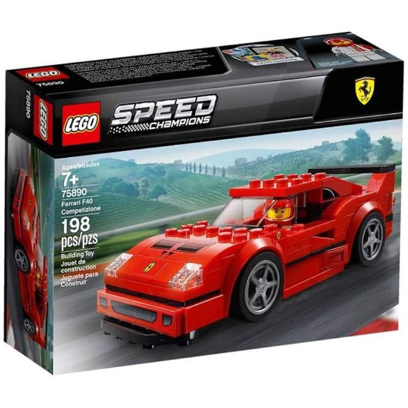 💗芸芸積木💗 現貨!! LEGO 75890 法拉利F40 Ferrari Speed系列 北北桃自取