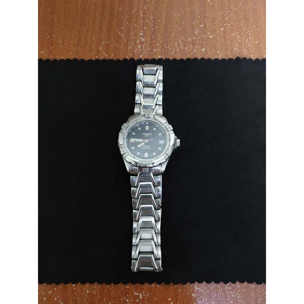 瑞士製 天梭 Tissot PR100 藍寶石玻璃 鎖牙龍頭 潛水錶 腕錶 手錶