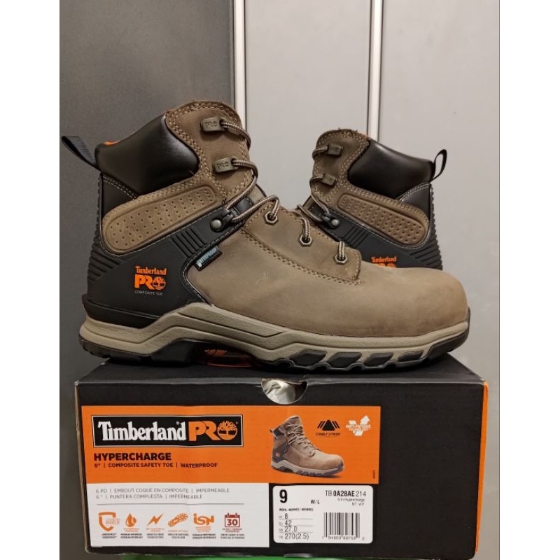 代購服務-Timberland PRO  Hypercharge TRD 6 英吋複合安全防水工業健行工作靴 現貨