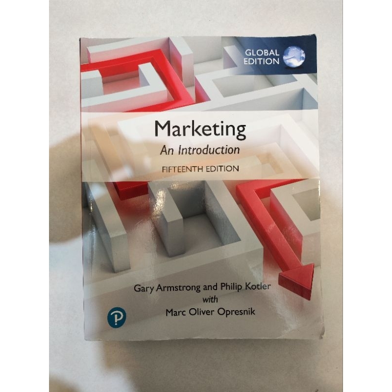 行銷管理 Marketing an Introduction 15版