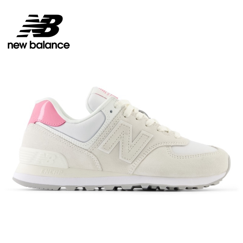 全新現貨 New Balance 574 NB IU款 女款 淺灰 米色 粉 B楦 復古 運動 休閒鞋 WL5742BA