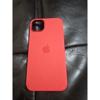蘋果 Apple iPhone 14 Plus 紅色 MagSafe 原廠 矽膠 保護殼 手機殼 二手 近新 台中西屯