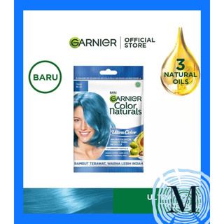 Garnier Color semir rambut pewarna MKBT89 TRUE BLUE