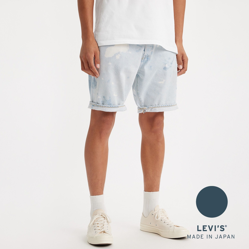 Levi's® MADE IN JAPAN 頂級日本制 男款 80s 501 牛仔短褲A7142-0001 人氣新品