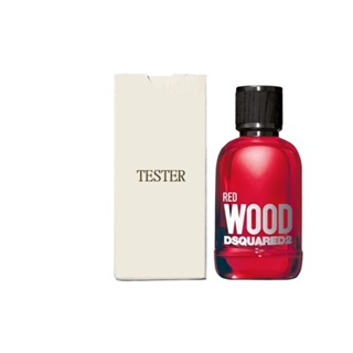 ✩小敏廣場✩DSQUARED2 RED WOOD 心動紅 女性淡香水 100ml TESTER 包裝