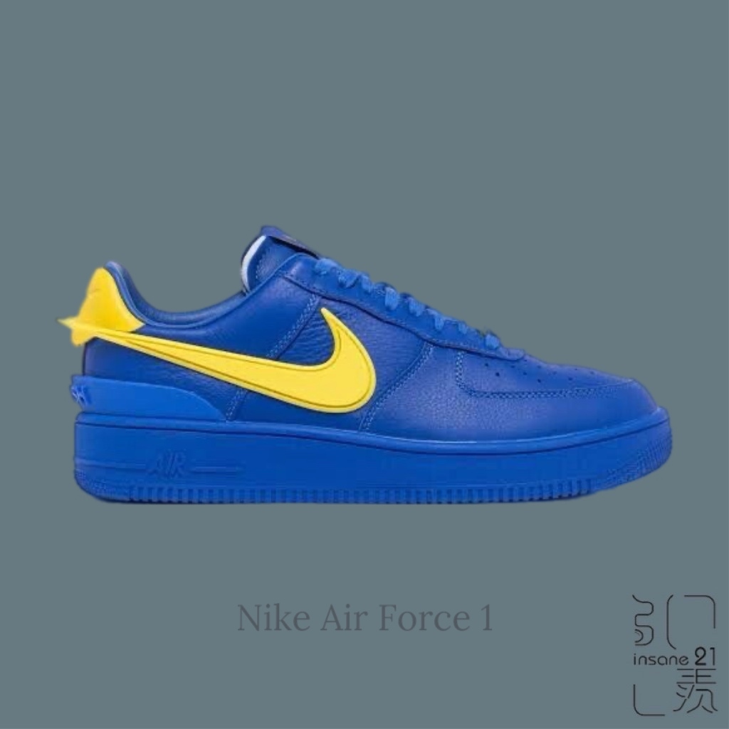 NIKE AIR FORCE 1 LOW SP X AMBUSH 藍巨人DV3464-400【Insane-21】