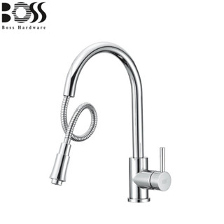 BOSS 無鉛 D-5090 單把手廚房伸縮龍頭