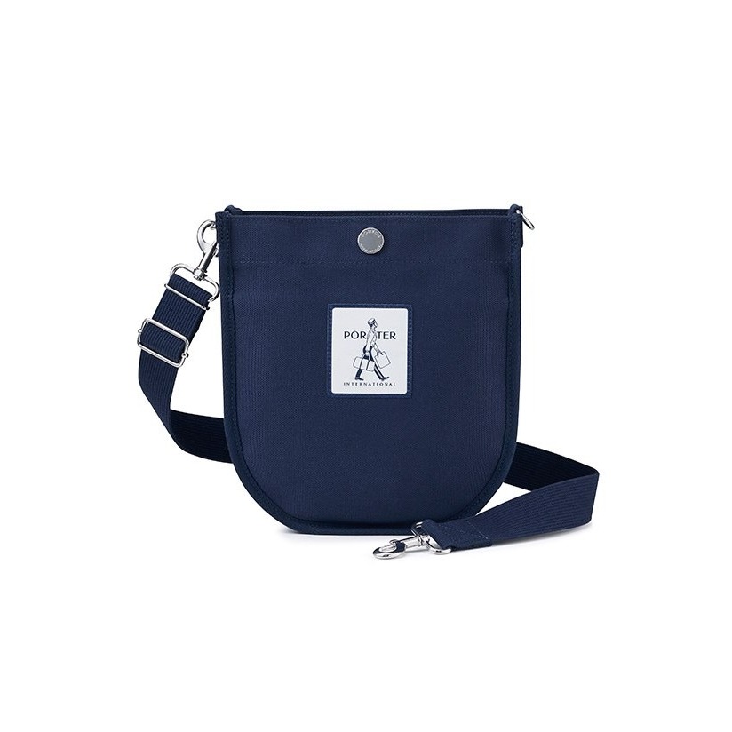 PORTER  BISHOP斜肩包(藍色) 男用/女用/側背包/肩背包/禮物/旅行用小包