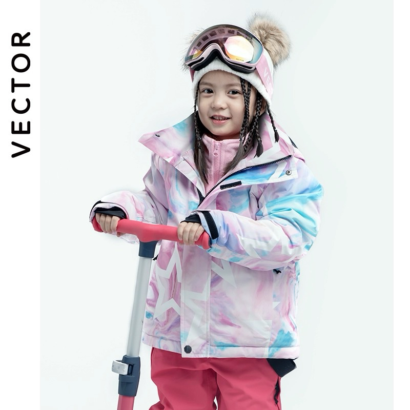 Vector兒童滑雪防水保暖雪衣