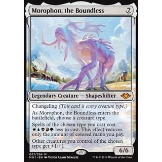 [羊毛農場] 魔法風雲會 MTG MH1 無形莫洛豐 Morophon, the Boundless 英文