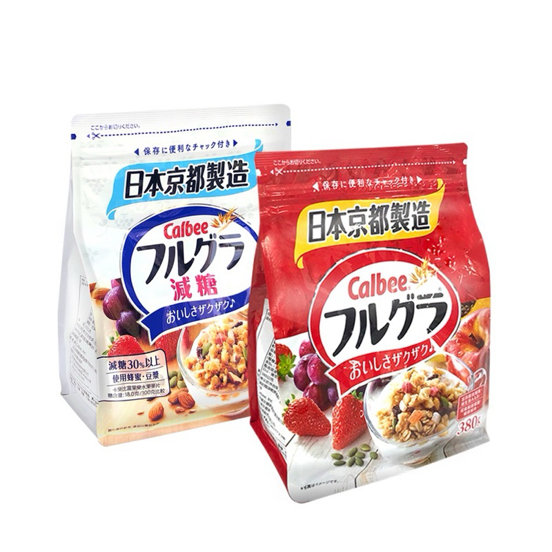 日本Calbee卡樂比 富果樂水果麥片 日本零食 早餐吃麥片