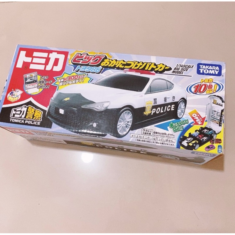 Tomica絕版品 Takara tomy police 86 AE 警車 警視廳 警車收納盒