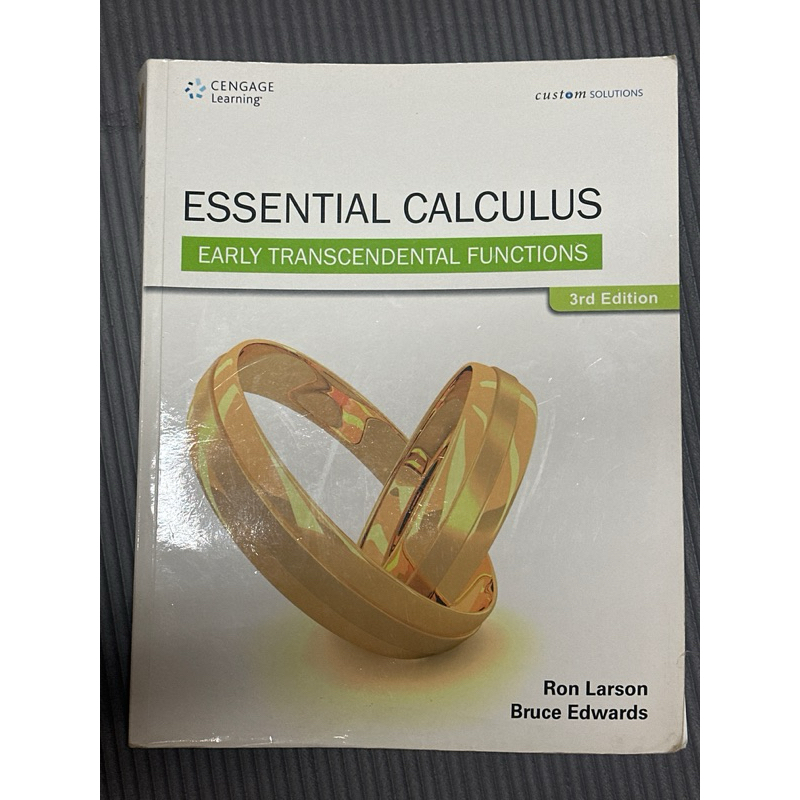 essential calculus 3rd 原文書