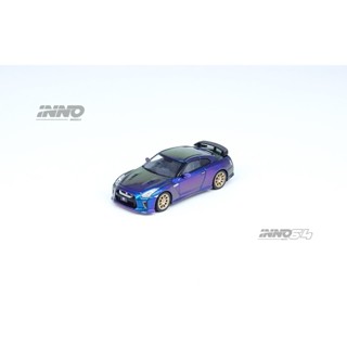 【預購2024年5月】INNO64 1/64 日產 NISSAN GT-R R35 T-SPEC 午夜紫 東海模型