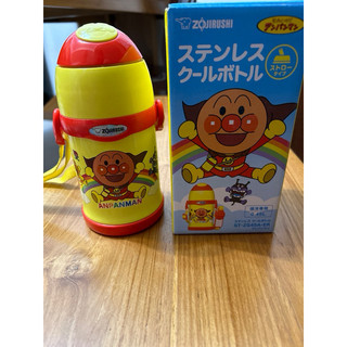 甚新/象印-麵包超人兒童保溫/冷水壺450mL（吸管式）