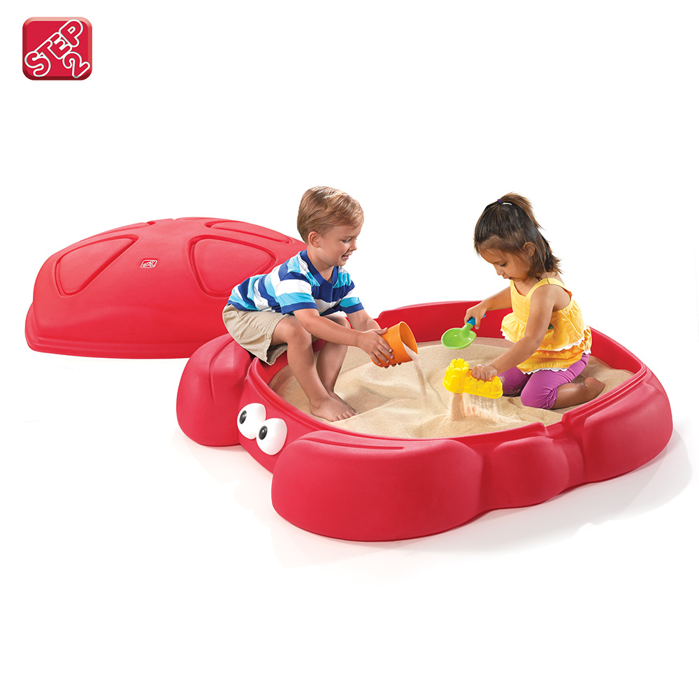 美國Step2 螃蟹沙箱 結合玩沙戲水兼具收納功能 沙箱 玩水 玩沙 戲水玩具