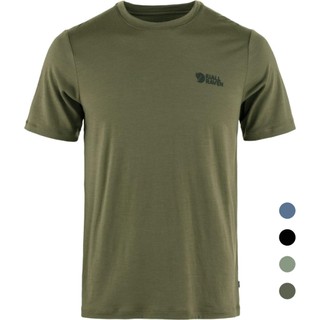 Fjallraven 男 Abisko Wool Logo 短袖美麗諾羊毛排汗衣 T-shirt T恤 86977