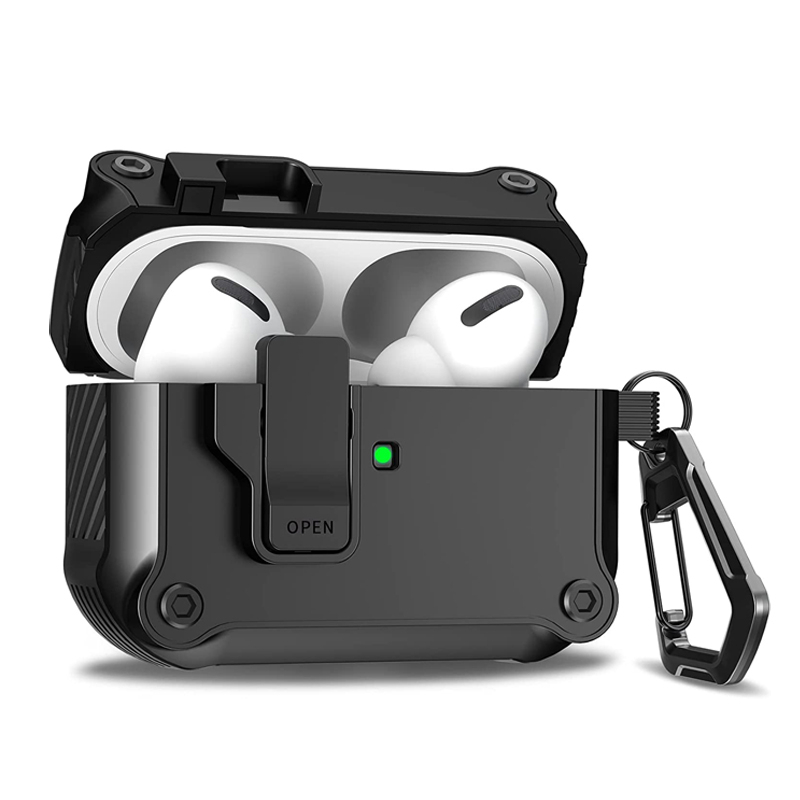 AirPods Pro3 磁吸自動彈蓋 耳機保護套 適用於 蘋果 AirPods 4 3 2 1 pro 2 防摔耳機套