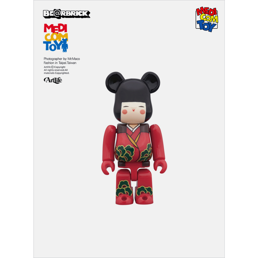 ArtLife @ MEDICOM 2012 BE@RBRICK 100% スカイツリー名物 コケブリック参 座敷童子