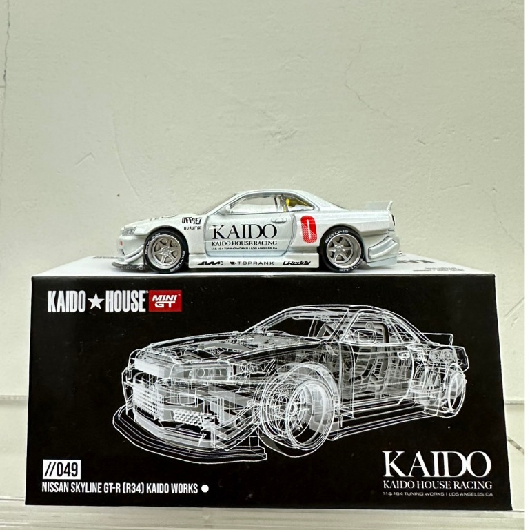 泡泡TOYS Kaido House x MINI GT Nissan Skyline GTR R34 049