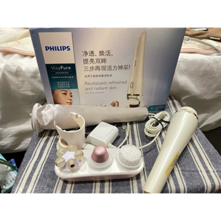 PHILIPS 飛利浦 淨顏煥采活膚spa組 美膚儀 SC5370 附盒裝