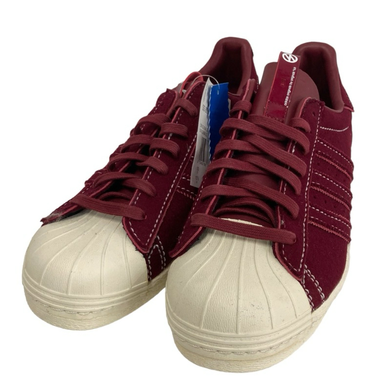 【ROOM 3703】ADIDAS SUPERSTAR 80S WHIZ LIMITED酒紅色 28.5cm極新罕品