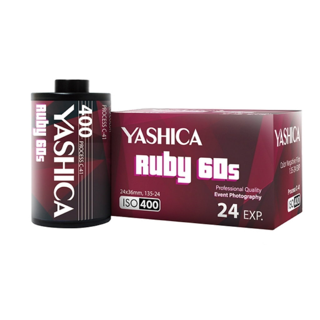 YASHICA Ruby 60s ISO400 Limited Edition 35mm 紅寶石軟片 24張 [現貨]