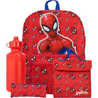 預購👍正版空運👍 美國專櫃 蜘蛛人 MARVEL SPIDER MAN 兒童書包 後背包 水壺 餐袋便當袋筆袋 書包