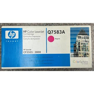 HP LaserJet CP3505/3800 原廠紅色碳粉匣/Q7583A【全新外拆】