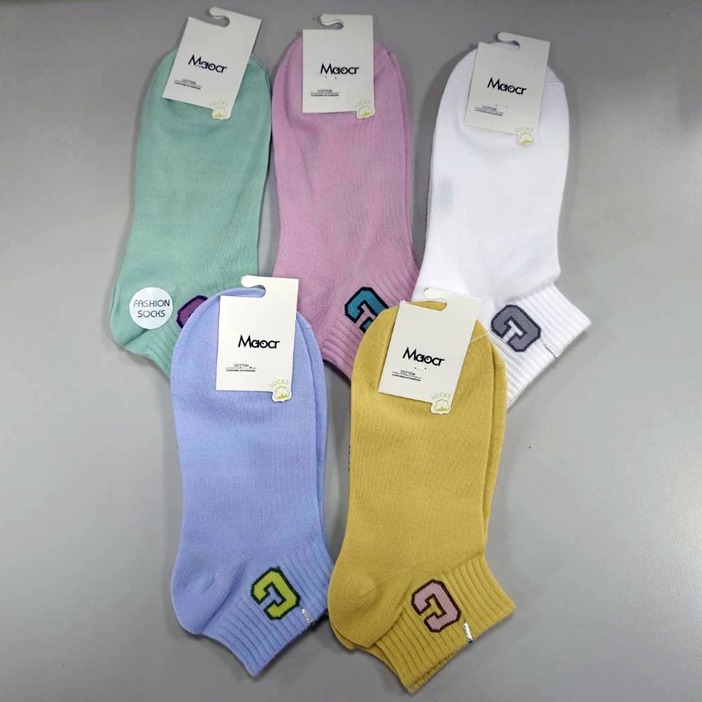 【Wonderland】休閒運動風日系棉質短襪(5雙)