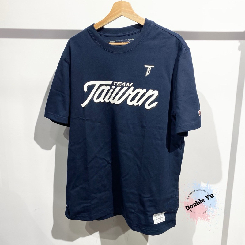 DY• Mitchell &amp; Ness M&amp;N TEAM TAIWAN T恤 短袖 海軍藍 台灣 白標 男款