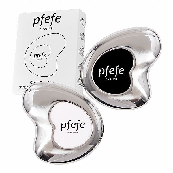 【Pfefe】美膚冰凍按摩刮痧板(經典不鏽鋼款)1入｜拉提肌膚 修飾線條 冰鎮 熱敷 DS018265