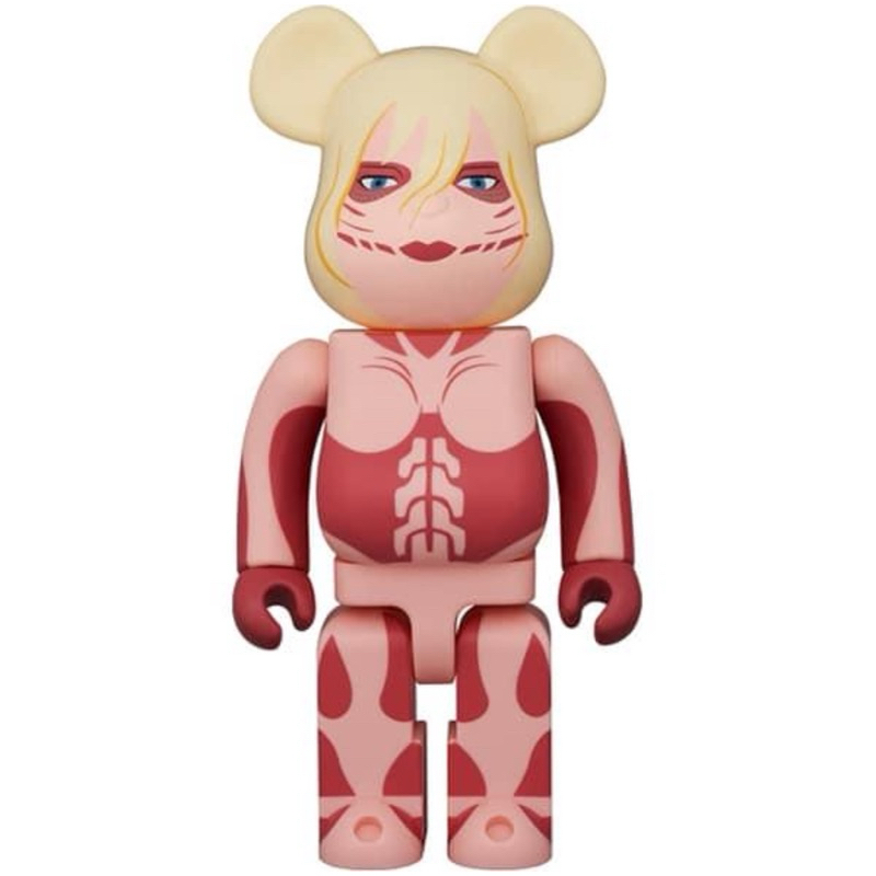 BLS • BE@RBRICK 400% 進擊的巨人 亞妮 女巨人 進撃の巨人 bearbrick 庫柏力克熊