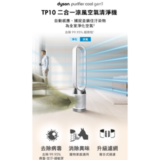 全新dyson 戴森 TP10 Purifier Cool Gen1 二合一涼風空氣清淨機 循環風扇
