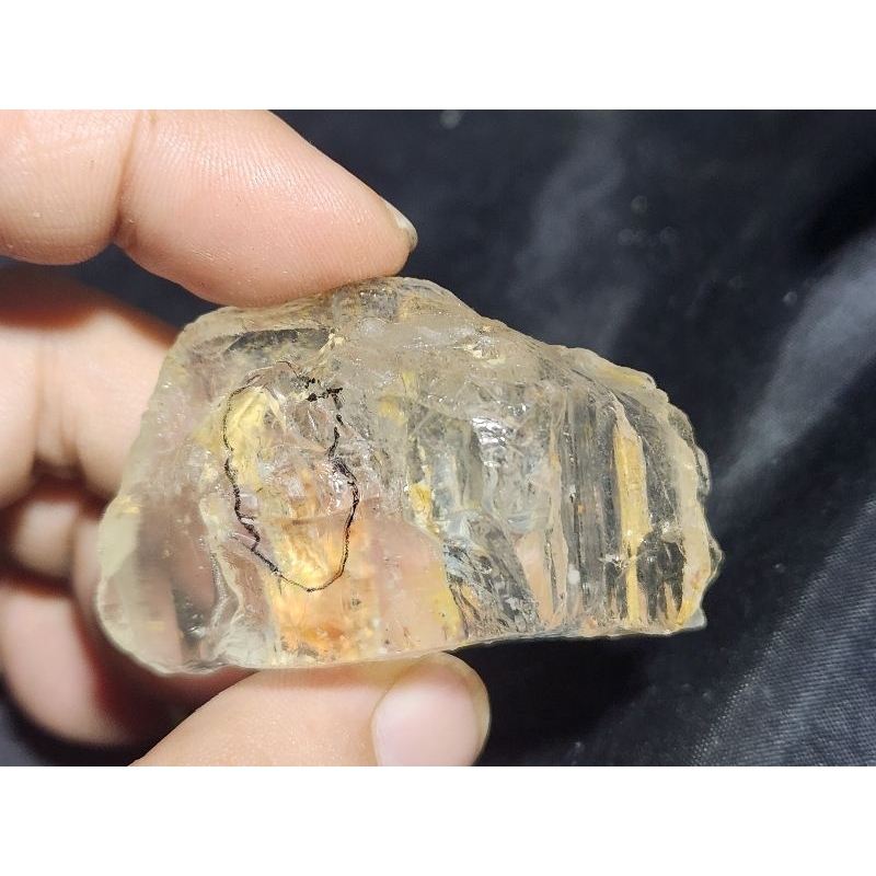 《晶華》 天然 原礦 水膽  水晶   R01-14