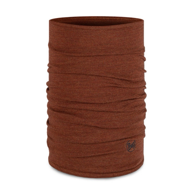 BUFF BUFF-保暖織色-美麗諾羊毛頭巾250gsm-香醇肉桂