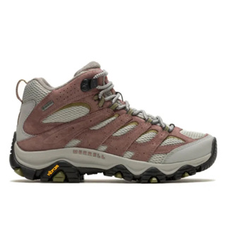 Merrell美國|Moab 3 Mid女高筒健行登山鞋/Gore-tex J037496 玫瑰