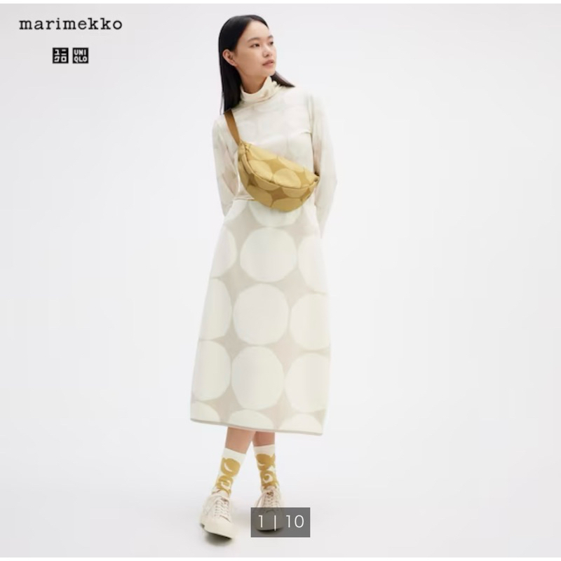 （日本帶回）預購 Uniqlo Marimekko 刷毛裙 466378