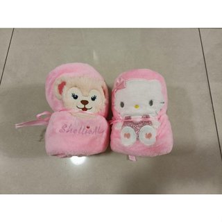 卡通卷毯/毛毯/午睡毯/蓋毯/小毯子/珊瑚絨/ KITTY 迪士尼熊 二款 生日禮物 聖誕禮物