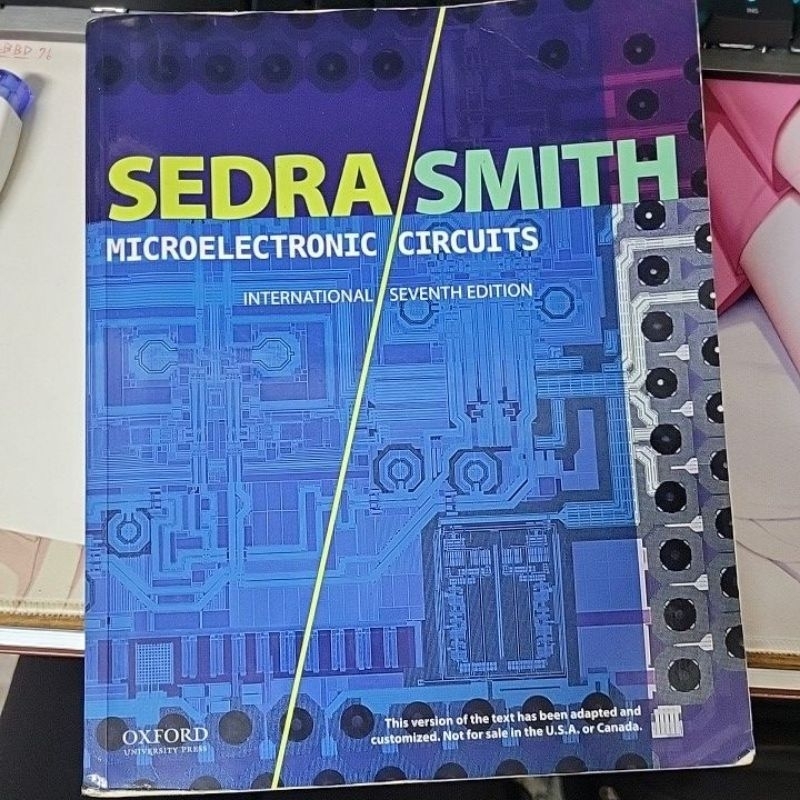 電子學 微電子學 sedra smith 7版 microelectronic circuits 二手書