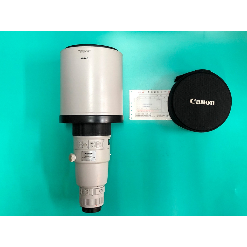 Canon EF 600mm 1:4L IS II USM+EXTENDER  EF 1.4X III(降價賣)