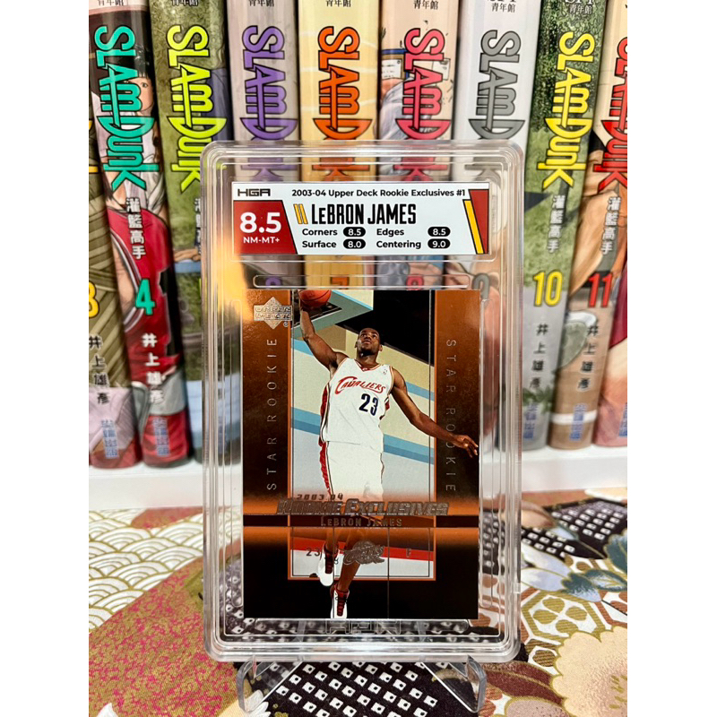 「球員卡」2003 Upper Deck Rookie Exclusives Lebron James 鑑定卡 非PSA