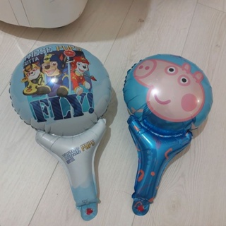 二手 汪汪隊手持氣球 氣球派對 造型氣球 佩佩豬