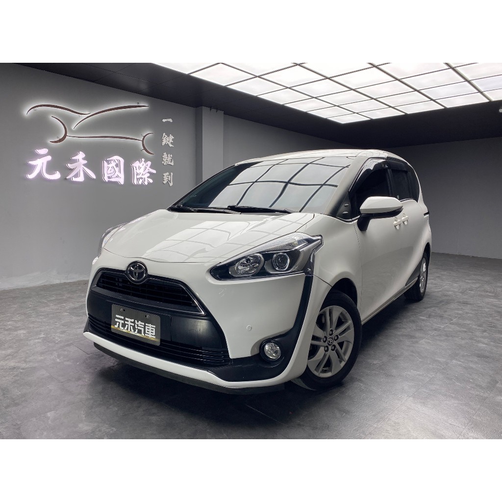 中古車 二手車【元禾阿龍店長】2018 Toyota Sienta 5人座經典版 升級抬頭顯示❗️阿龍中古車認證車無泡水