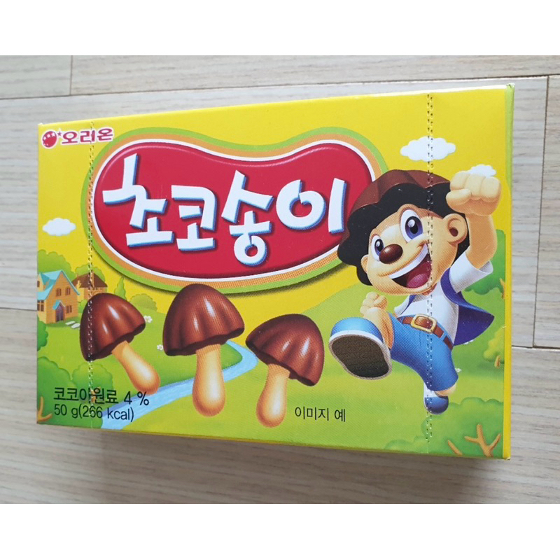 *現貨*韓國🇰🇷 ORION 好麗友 蘑菇造型巧克力餅乾50g