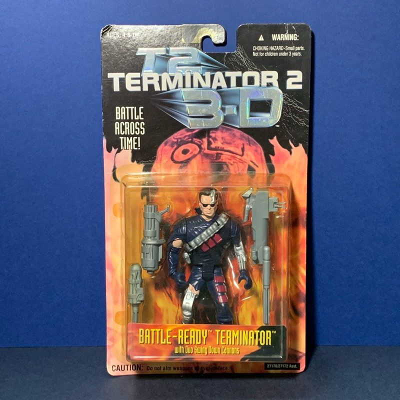 1997 Kenner 魔鬼終結者 重裝 阿諾 Terminator 老吊卡 美系老玩具